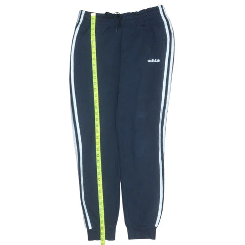 adidas Womens Blue 12-14 Track Pants Joggers Elastic Waist Activewear - Image 2