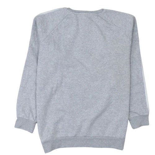 Adidas Womens Grey Crew Neck Sweatshirt Size 8-10 Cotton Blend - Image 4