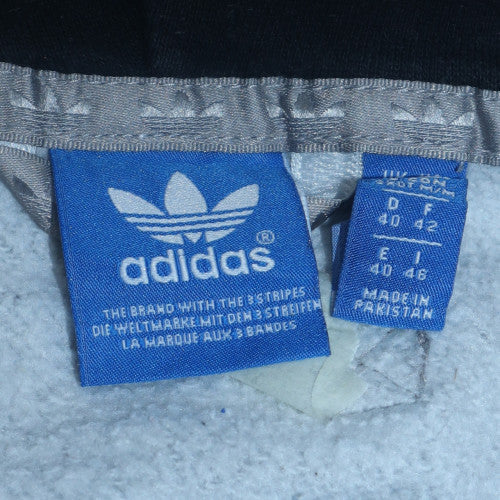 Adidas Womens Grey Full Zip Hoodie 1972 Graphic Size 14 - Image 6