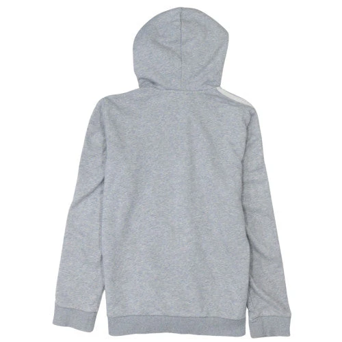 Adidas Womens Grey Full Zip Hoodie Small S 8-10 Cotton Blend Sportswear - Image 4
