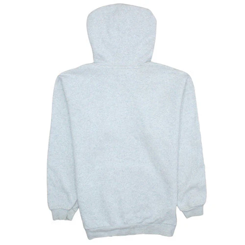 Adidas Womens Grey Hoodie Size 6 Pullover Hooded Sweatshirt - Image 4