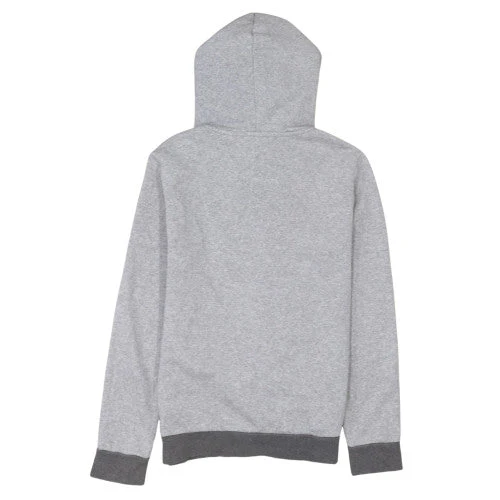 Adidas Womens Grey Pullover Hoodie Small Cotton Blend Casual - Image 4