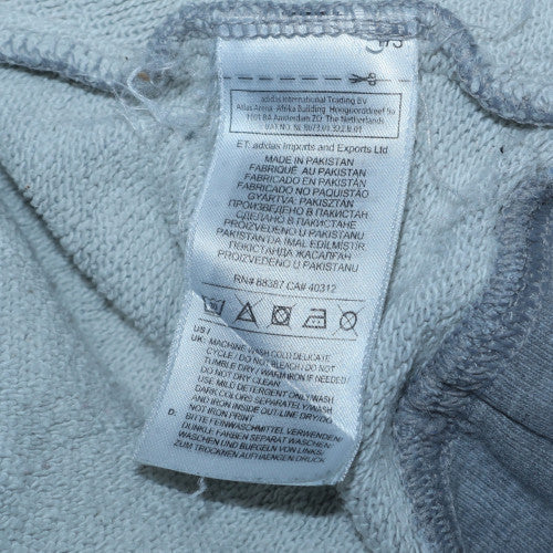 Adidas Women's Grey Trefoil Pullover Hoodie Size 16 UK - Image 6