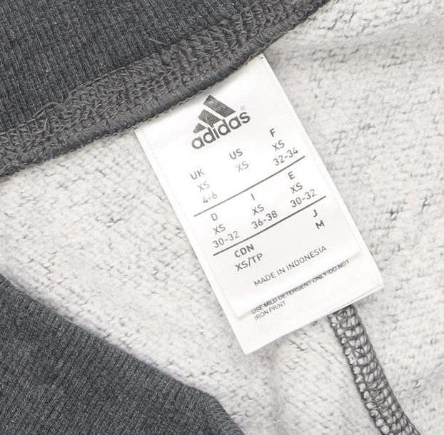 Adidas Womens Grey XS Jogger Sweatpants Activewear Trousers - Image 4