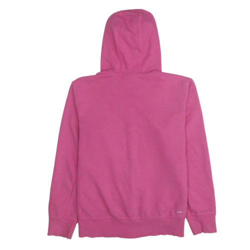 Adidas Womens Pink Full Zip Hoodie XL Sport Essentials Climalite - Image 4