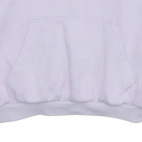 Adidas Womens Pink Hooded Pullover Sweatshirt Size 4 UK Cotton Blend - Image 7