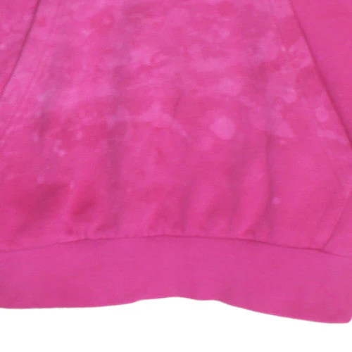 Adidas Womens Pink Pullover Hoodie M Cotton Casual Sweatshirt - Image 7