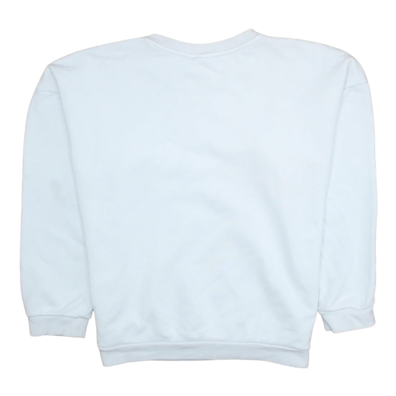 Adidas Women's White Crew Neck Long Sleeve Sweatshirt Size M - Image 4