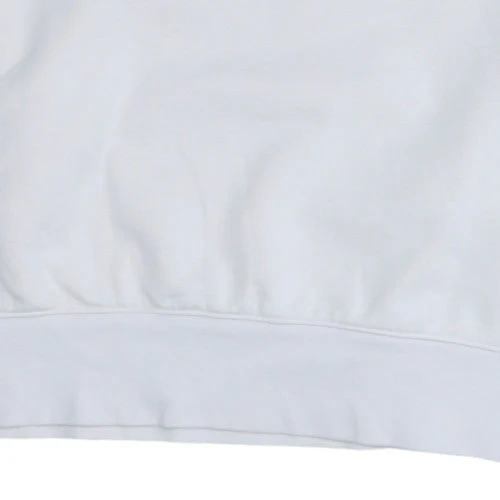 Adidas Womens White Crew Neck Pullover Sweatshirt Size 10 - Image 7