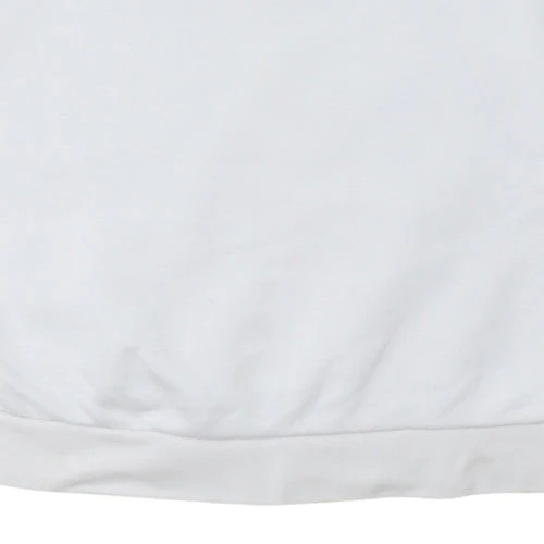 Adidas Womens White Crew Neck Pullover Sweatshirt Size 12 - Image 7
