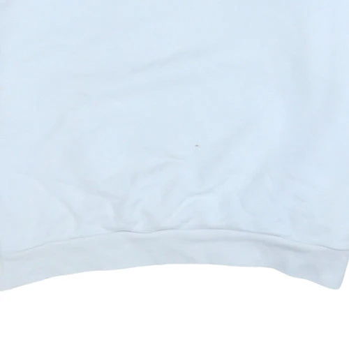 Adidas Womens White Crew Neck Pullover Sweatshirt Size XL - Image 7