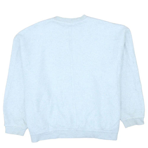 Adidas Women's White Crew Neck Sweatshirt Size 20 Relaxed Fit - Image 4