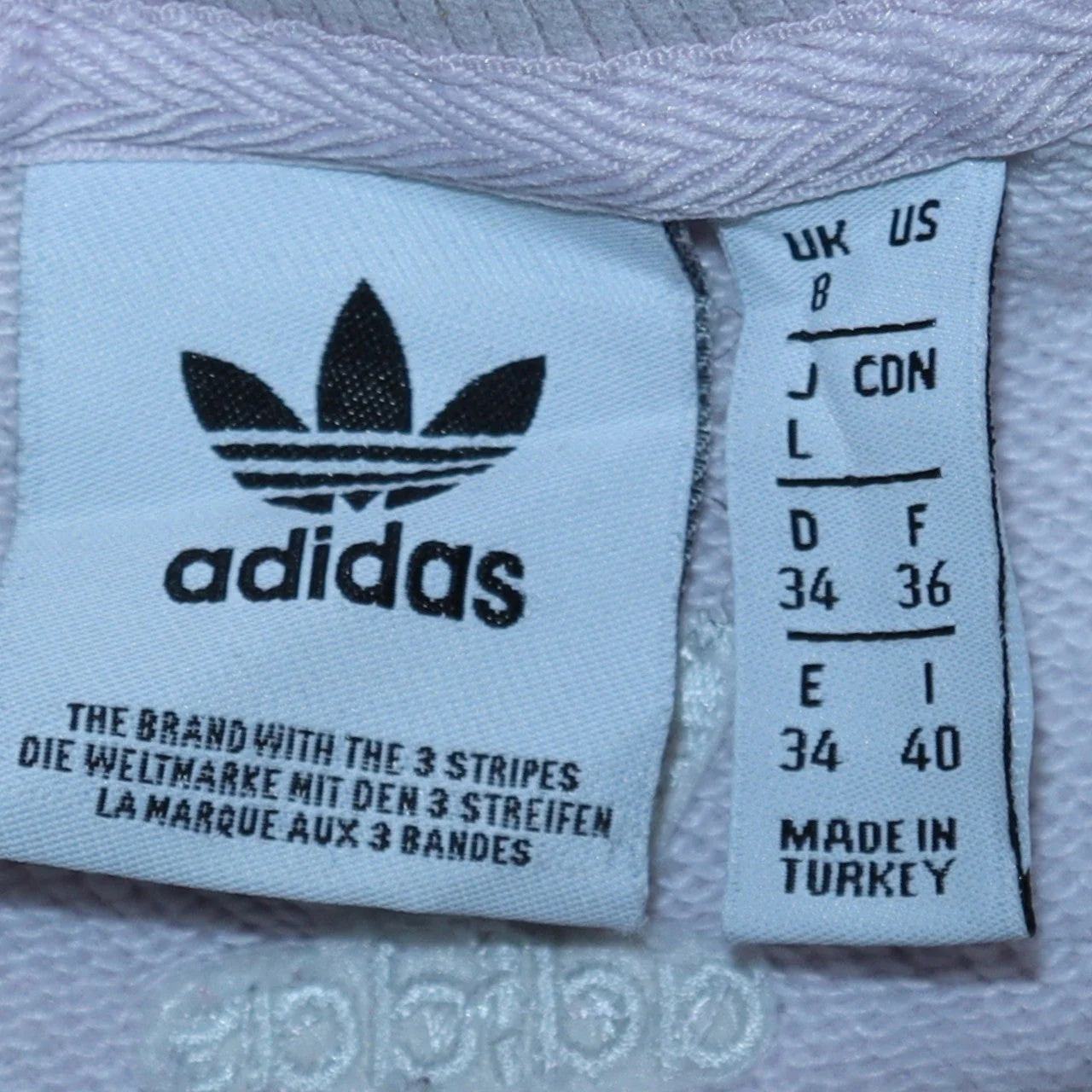 Adidas Womens White Size 8 Tennis Academy Crew Neck Sweatshirt - Image 6