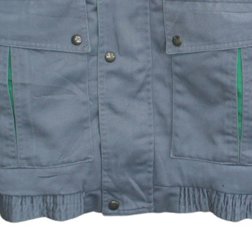 Adolphe Lafont Mens Grey Workwear Jacket Size L Cotton Blend - Image 7
