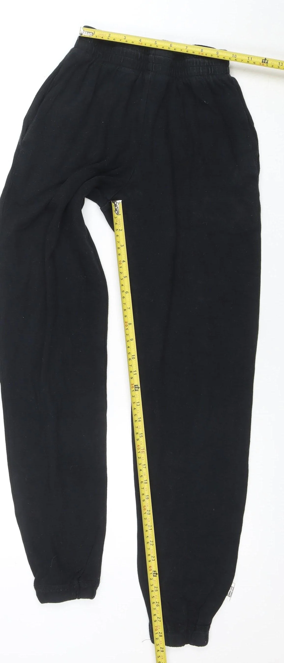 Aesthetic Laundry Women’s Black XS Jogger Trousers Cotton Jersey - Image 2