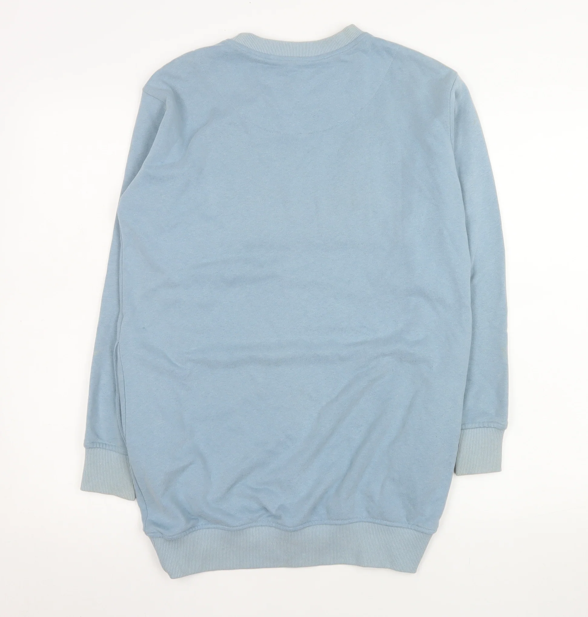American Rag CIE Women Blue Pullover Sweatshirt XS Cotton Blend - Image 3