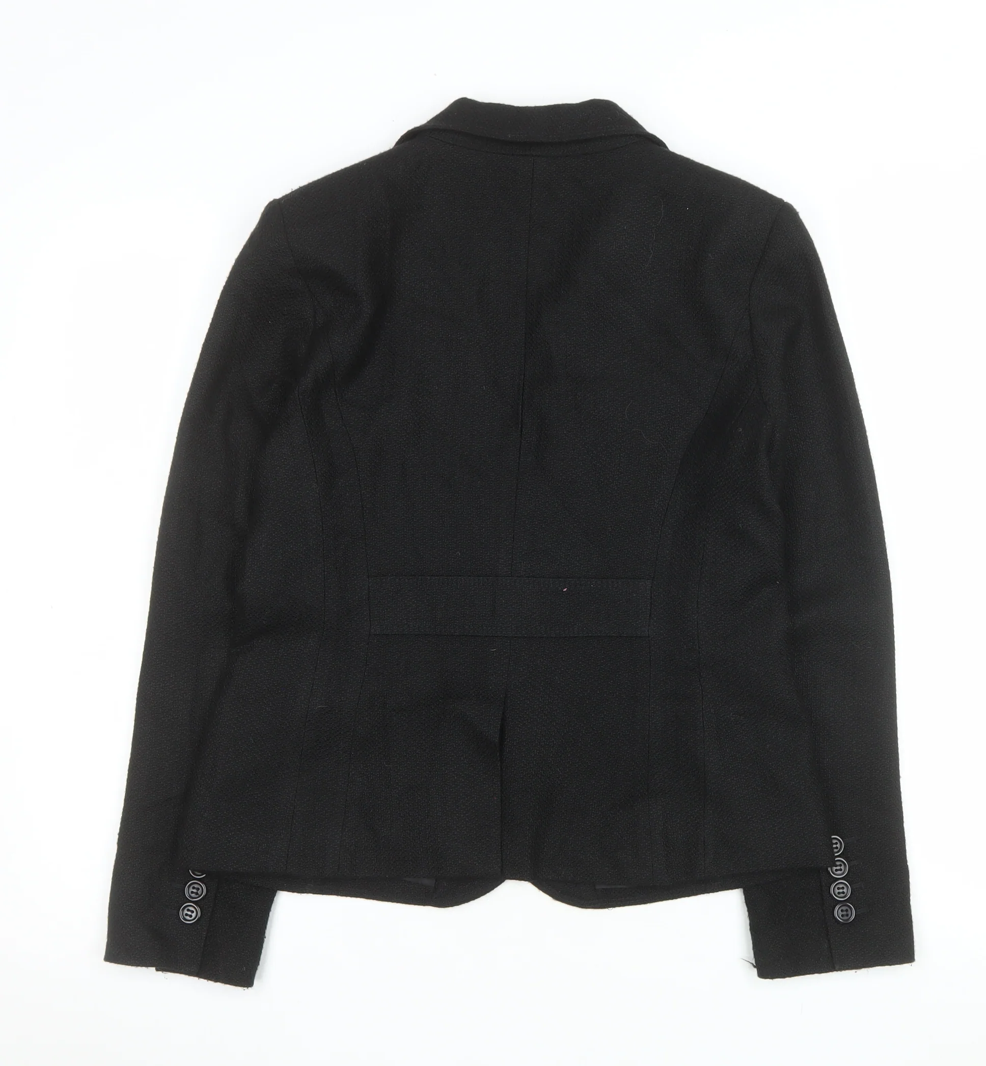 Ann Taylor Women's Black Size 8 Classic Single-Breasted Blazer - Image 3