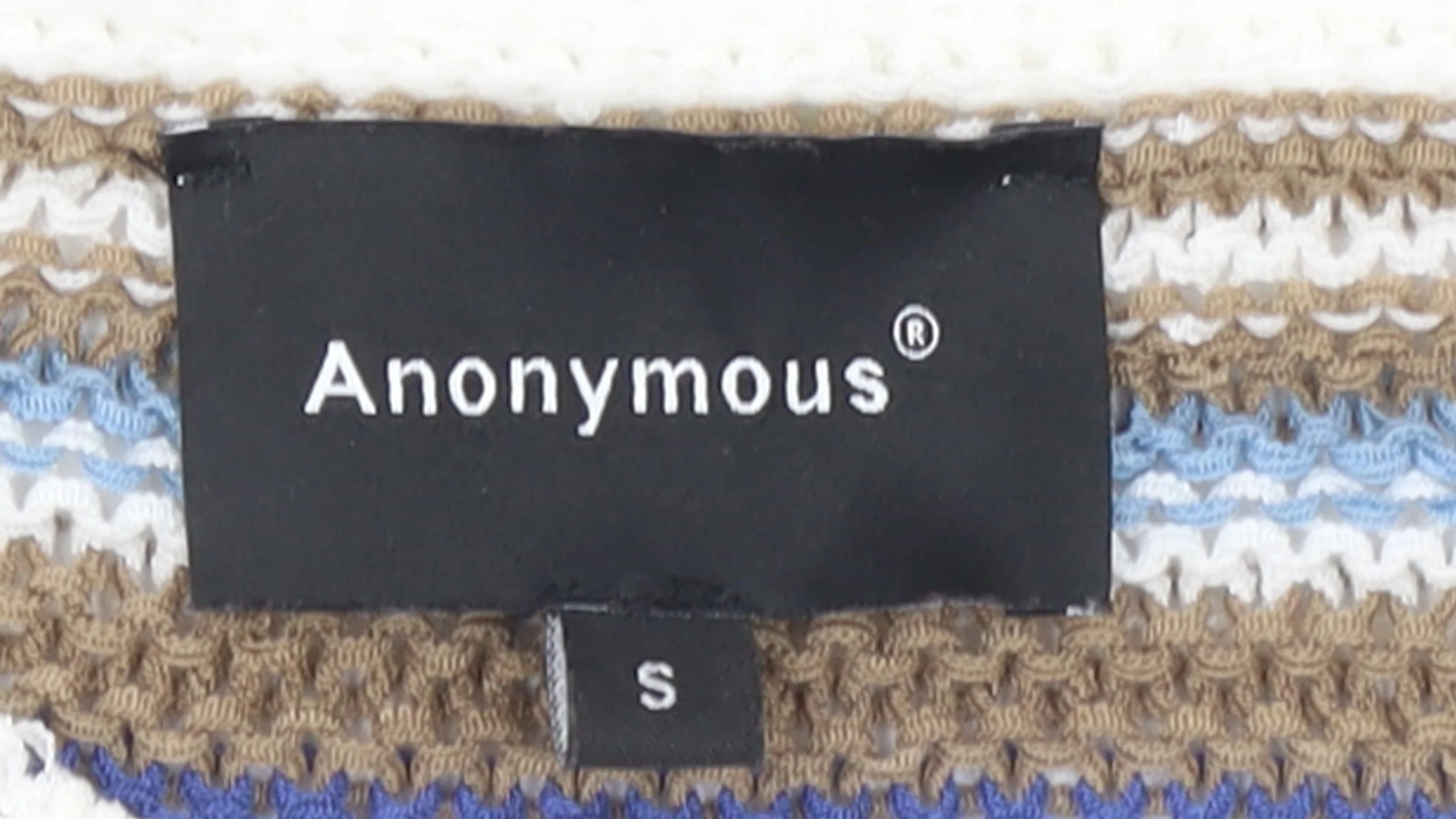 Anonymous Women’s Multicoloured Striped Knit Jumper Size S - Image 4