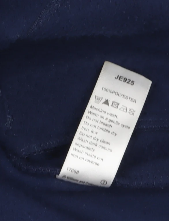 Anthology Women's Blue Fleece Full Zip Jacket Size 16/18 - Image 4