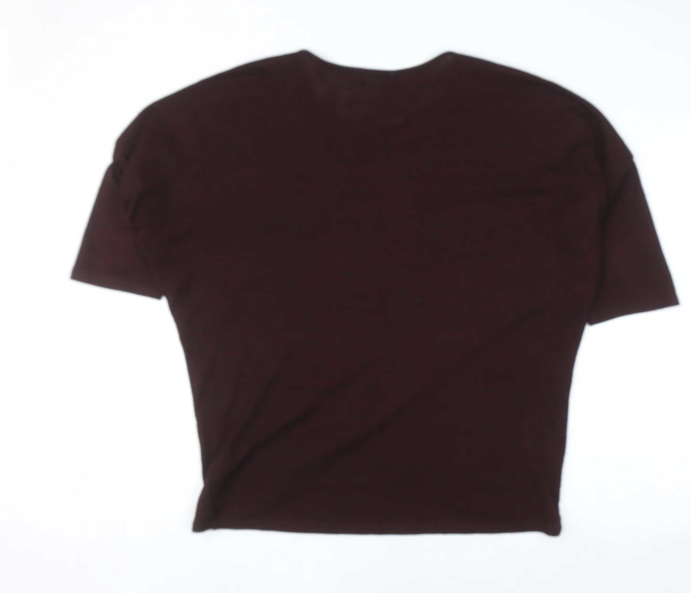 Apricot Women’s Brown Wrap Knit 3/4 Sleeve Top Size 14