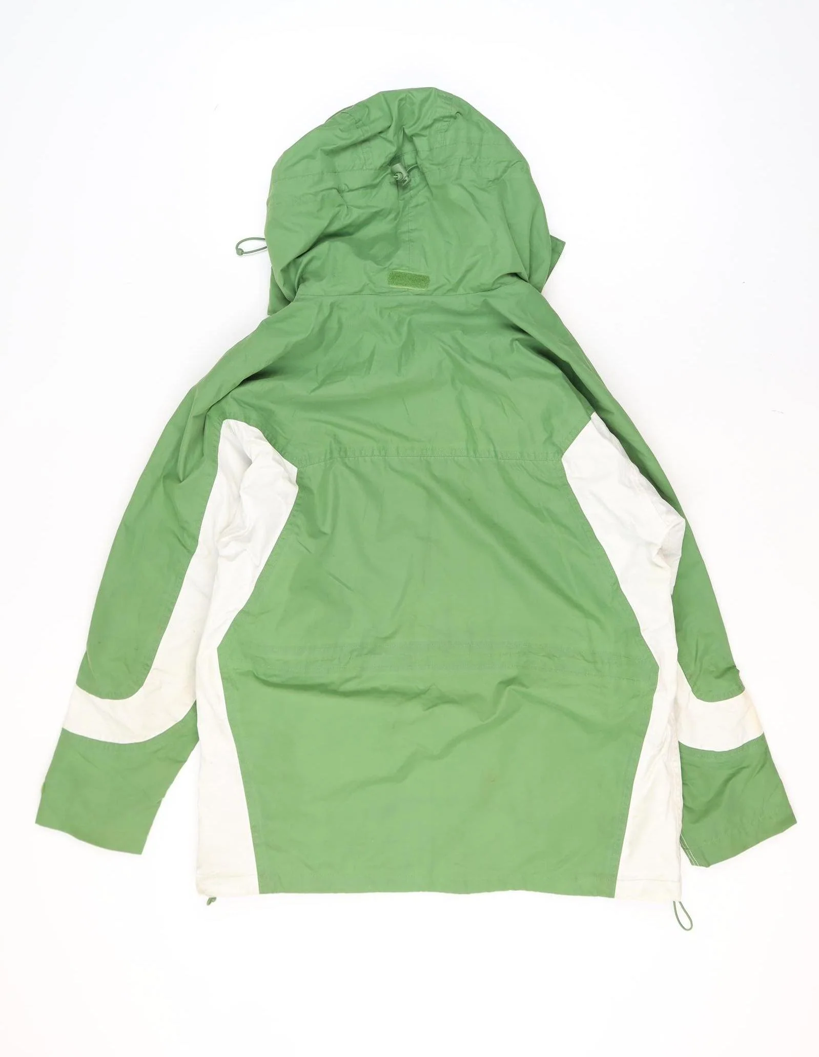 Arctic Storm Men's Green Hooded Parka Jacket Size M Outdoor Water Resistant - Image 3
