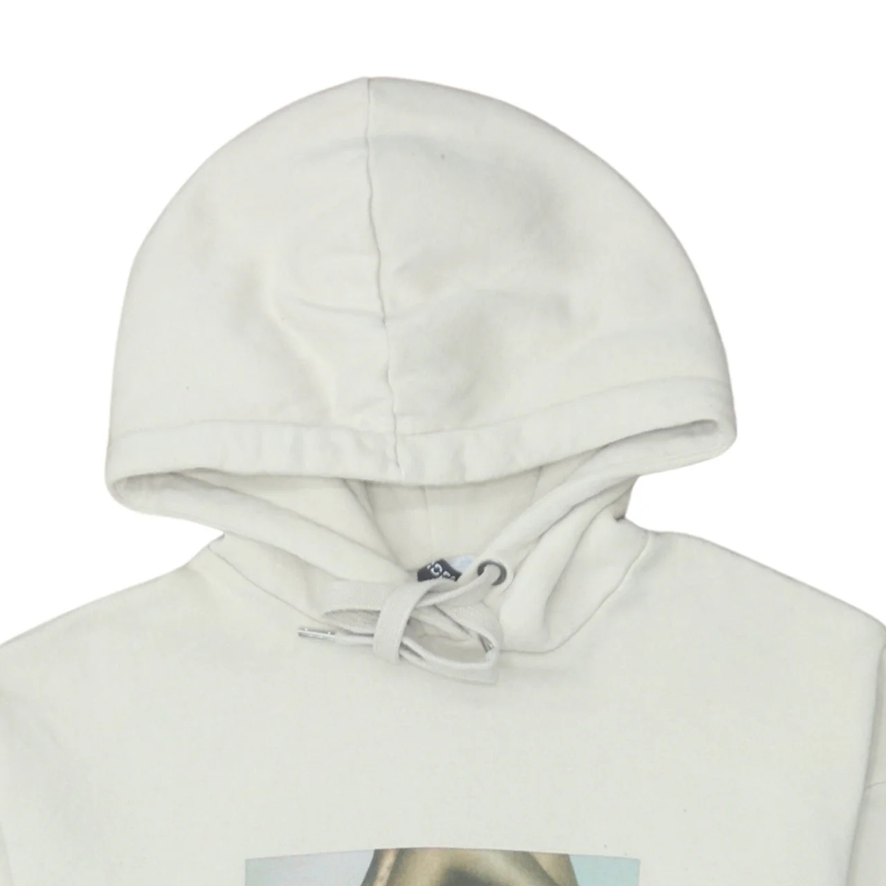 Ariana Grande Women Beige Long Sleeve Pullover Hoodie Dress Size M - Image 6