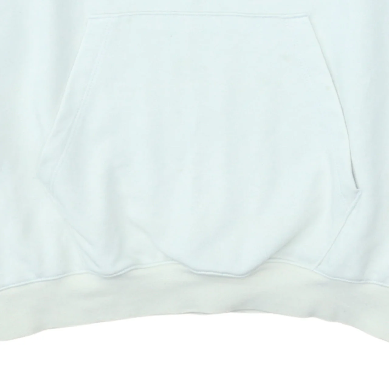 Asics Women White Pullover Hoodie Size L Graphic Print Cotton Blend - Image 7