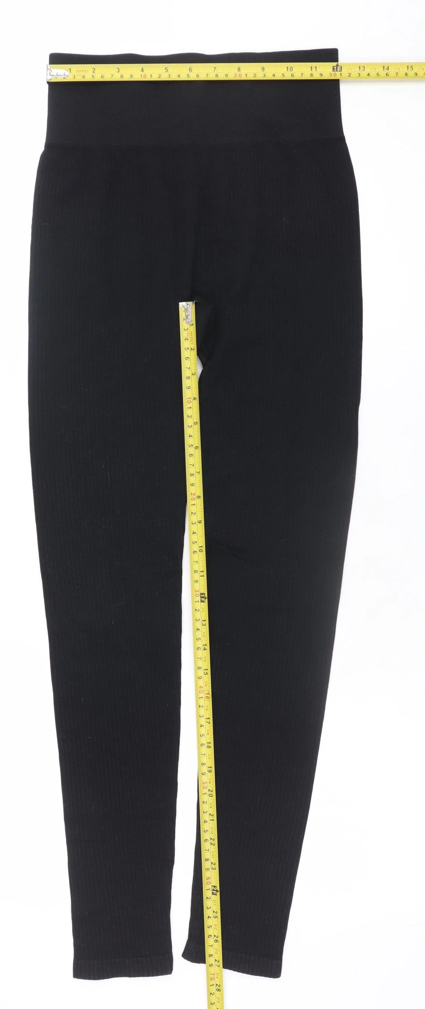 ASOS 4505 Women's Black High Rise Seamless Leggings Size M - Image 2