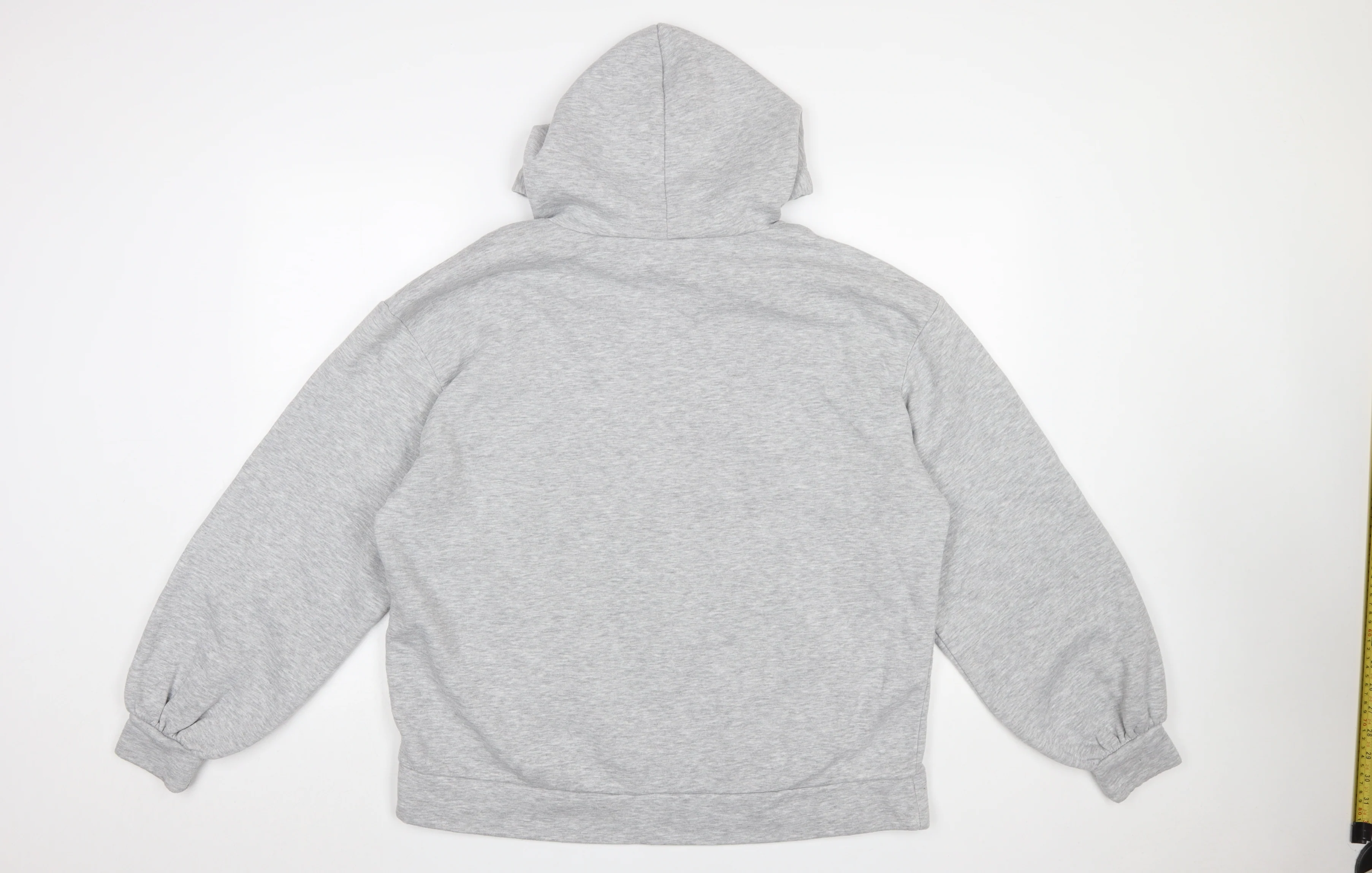 ASOS Design Women’s Grey Pullover Hoodie Size 12 Relaxed Fit - Image 3