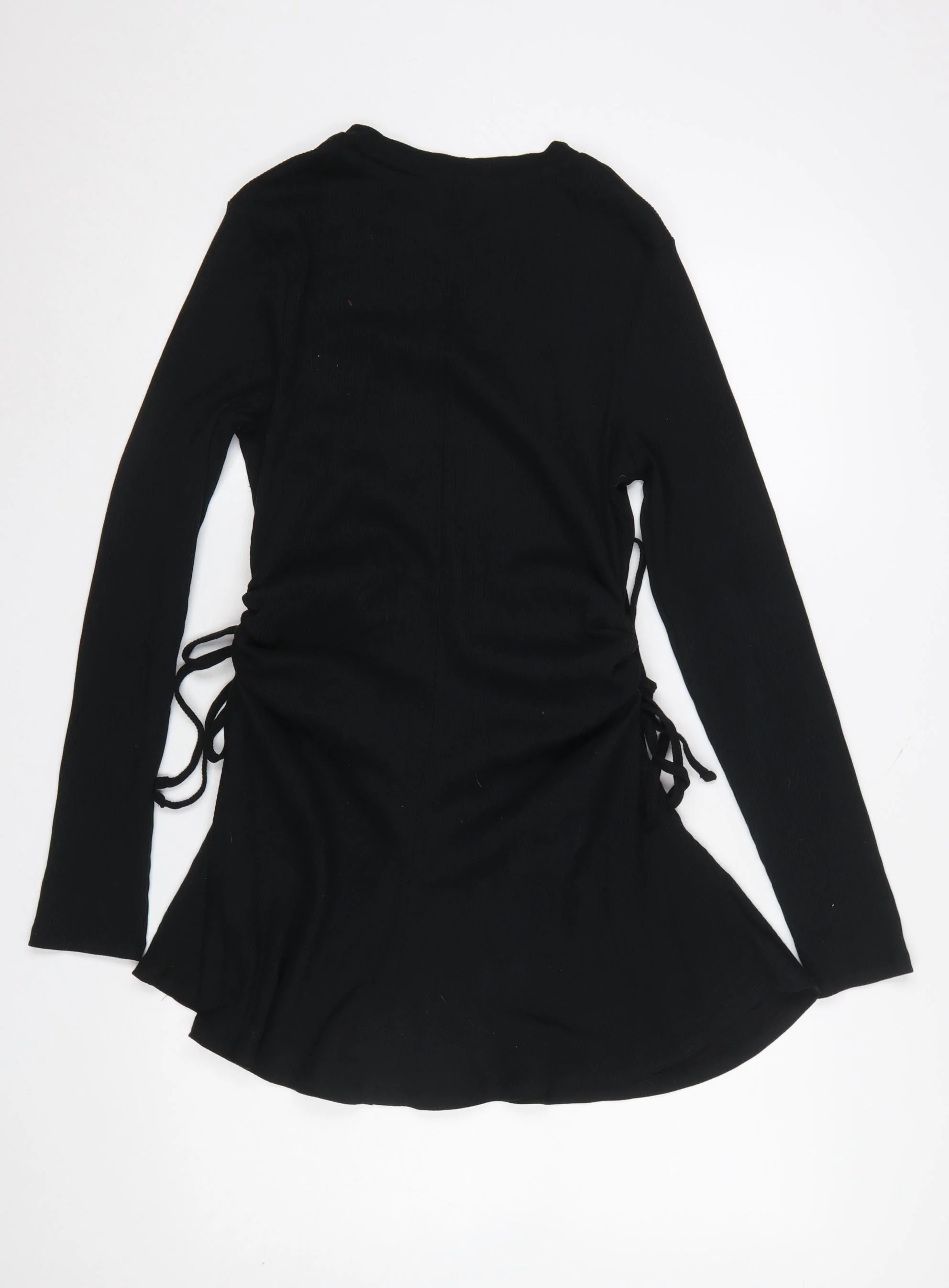 ASOS Design Women's Black Size 12 Bodycon Mini Dress Long Sleeve - Image 3