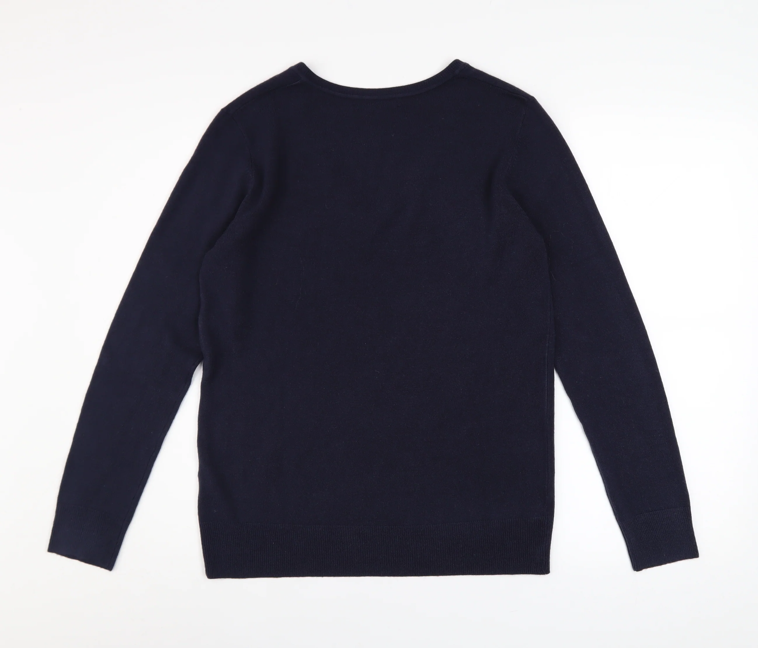 Atmosphere Women's Blue V-Neck Long Sleeve Pullover Jumper Size 14 - Image 3