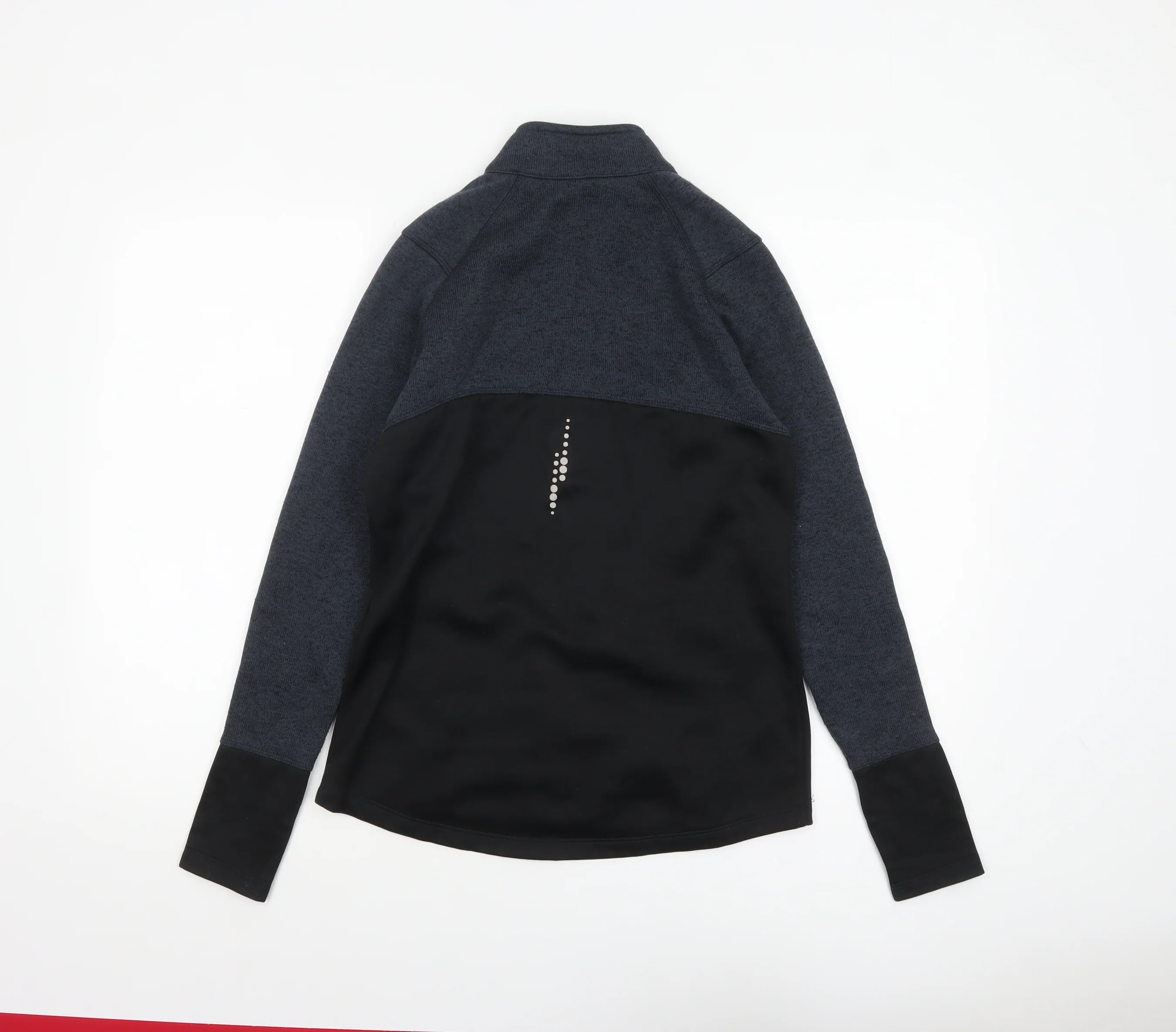 Avia Womens Black Soft Shell Full Zip Sports Jacket Size S - Image 3