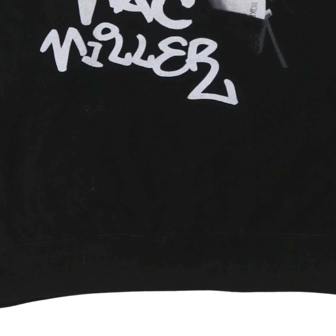 AWDis Mens Black Mac Miller Graphic Pullover Sweatshirt L - Image 7