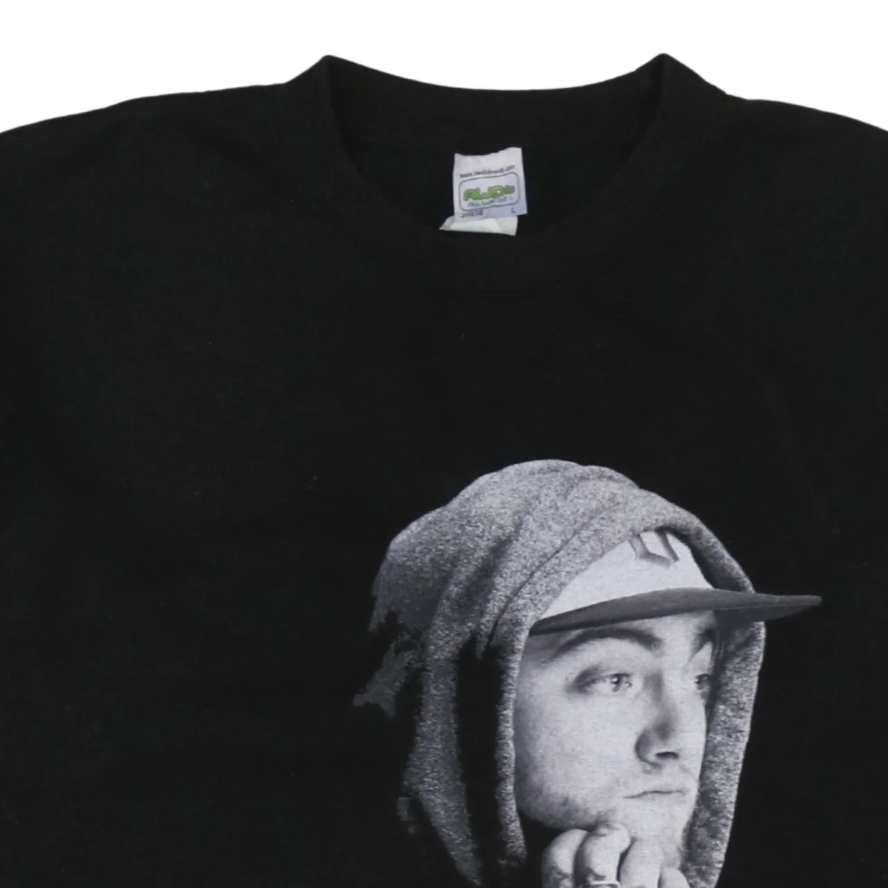 AWDis Mens Black Mac Miller Graphic Pullover Sweatshirt L - Image 8