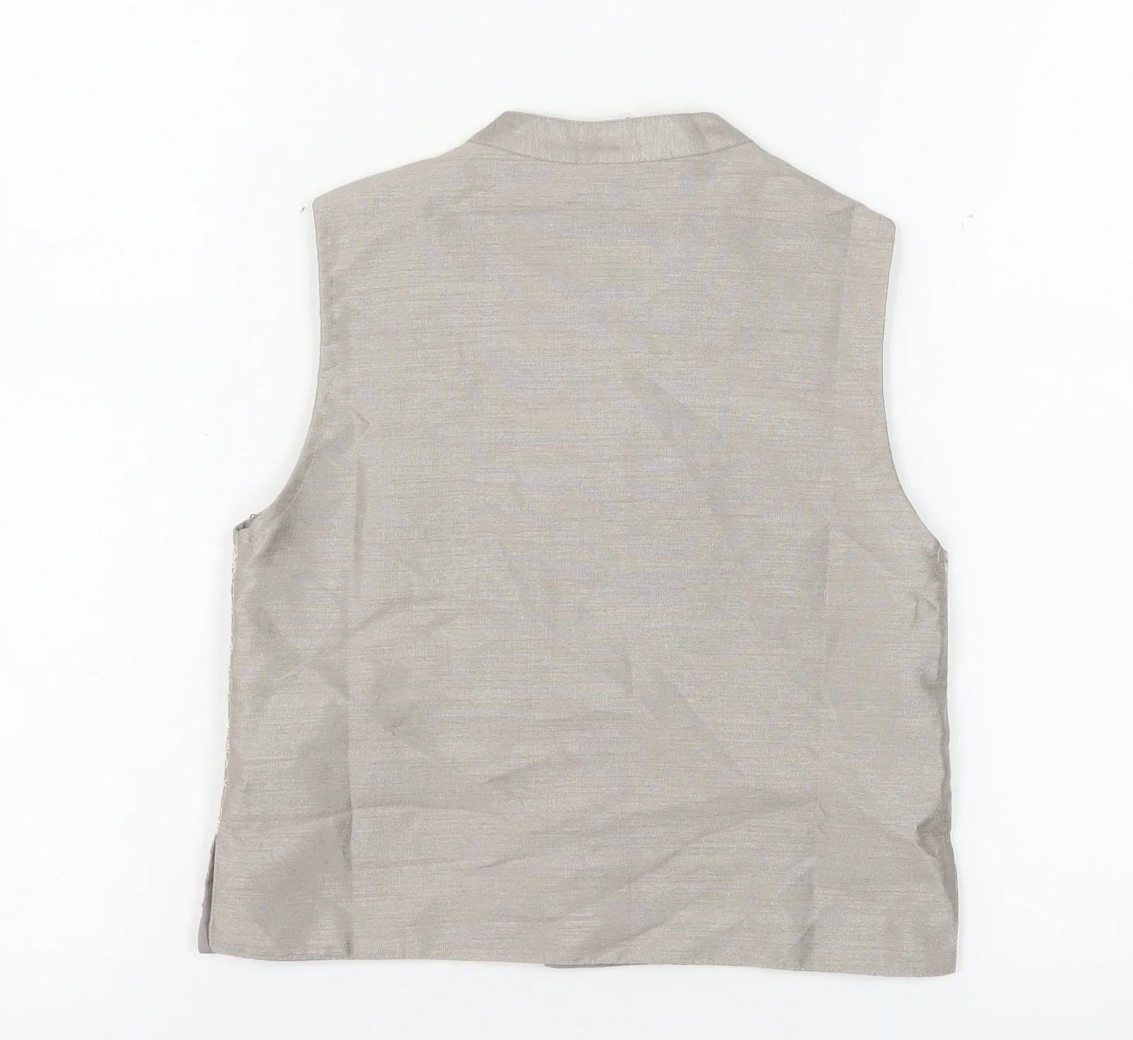 Babyhug Boys Grey Printed Polyester Waistcoat 3-4 Years Formal Traditional - Image 3