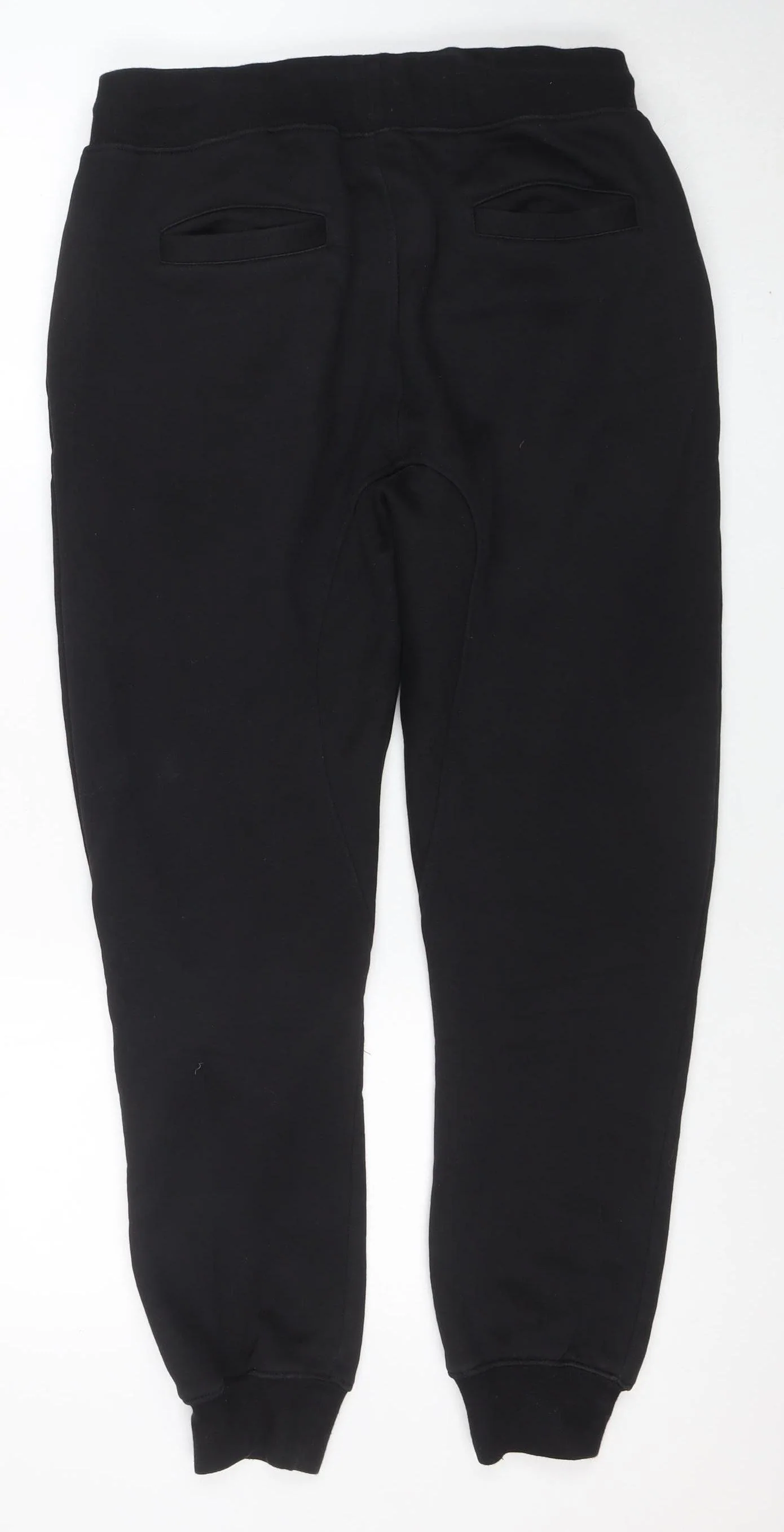 Bee Inspired Men Black L Jogger Sweatpants 100% Cotton Drawstring - Image 3