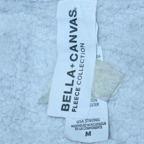 Bella Canvas Men's Grey Christmas Santa Graphic Crew Neck Sweatshirt M - Image 5