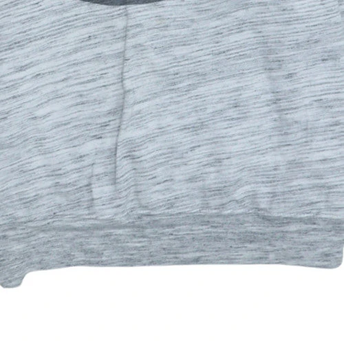 Bella Canvas Men's Grey Christmas Santa Graphic Crew Neck Sweatshirt M - Image 6