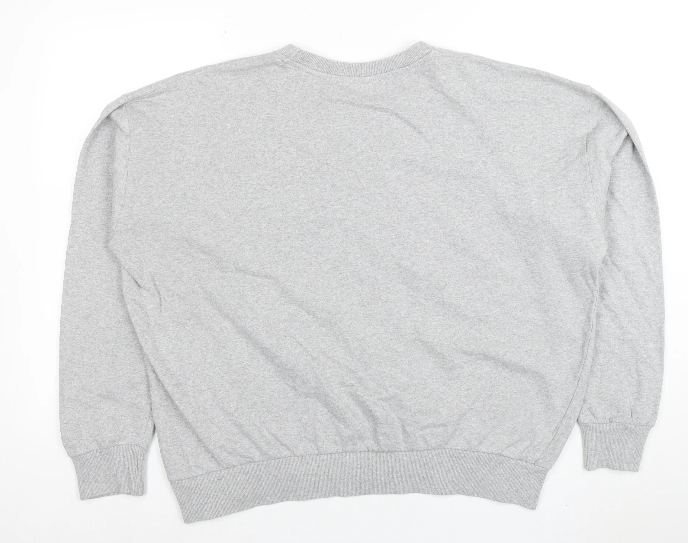 Beloved Woman Grey XL Pullover Sweatshirt Sophisticated Print - Image 3