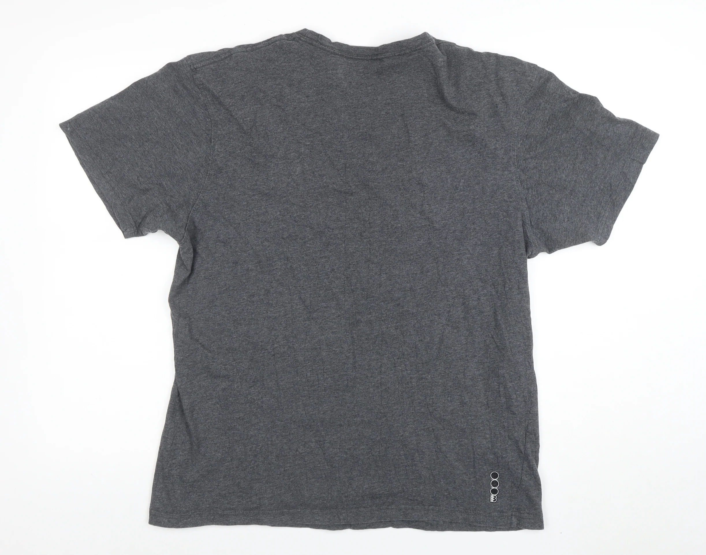 Bench Men's Grey Graphic Print Regular Fit T-Shirt Size XL - Image 3