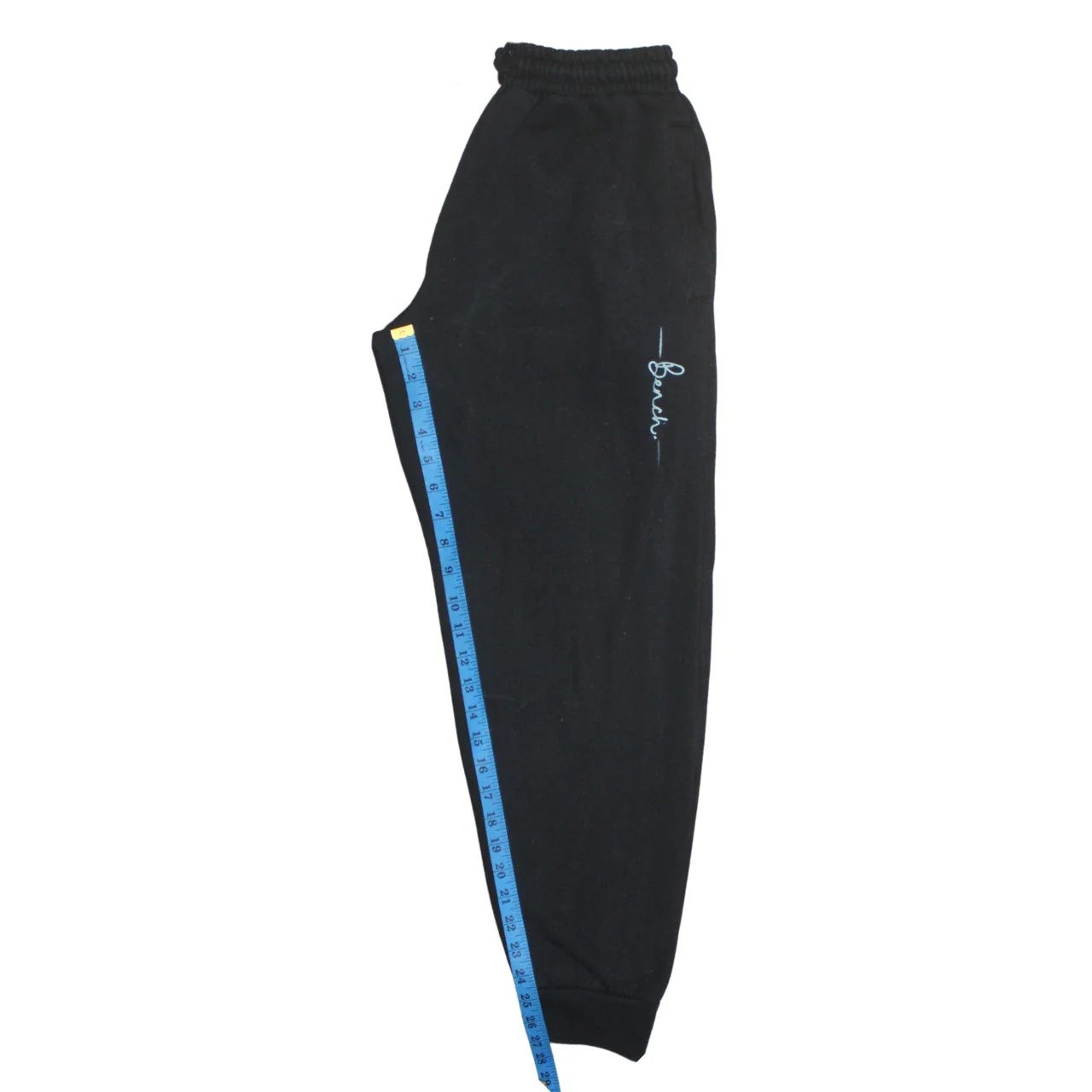 Bench Womens Black Jogger Sweatpants Size M Elastic Waist Tapered Fit - Image 3