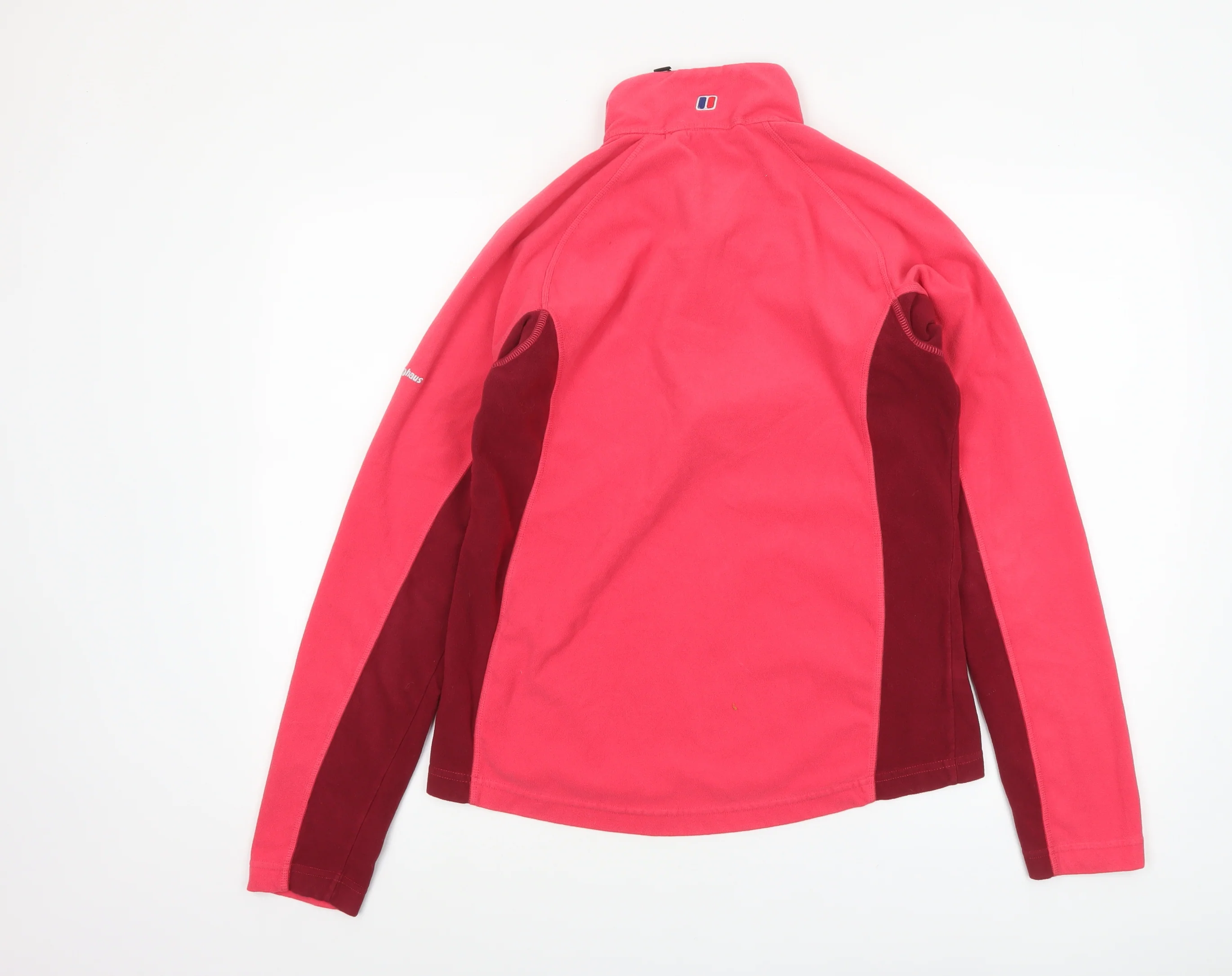 Berghaus Women's Pink 1/2 Zip Fleece Pullover Size 14 - Image 3