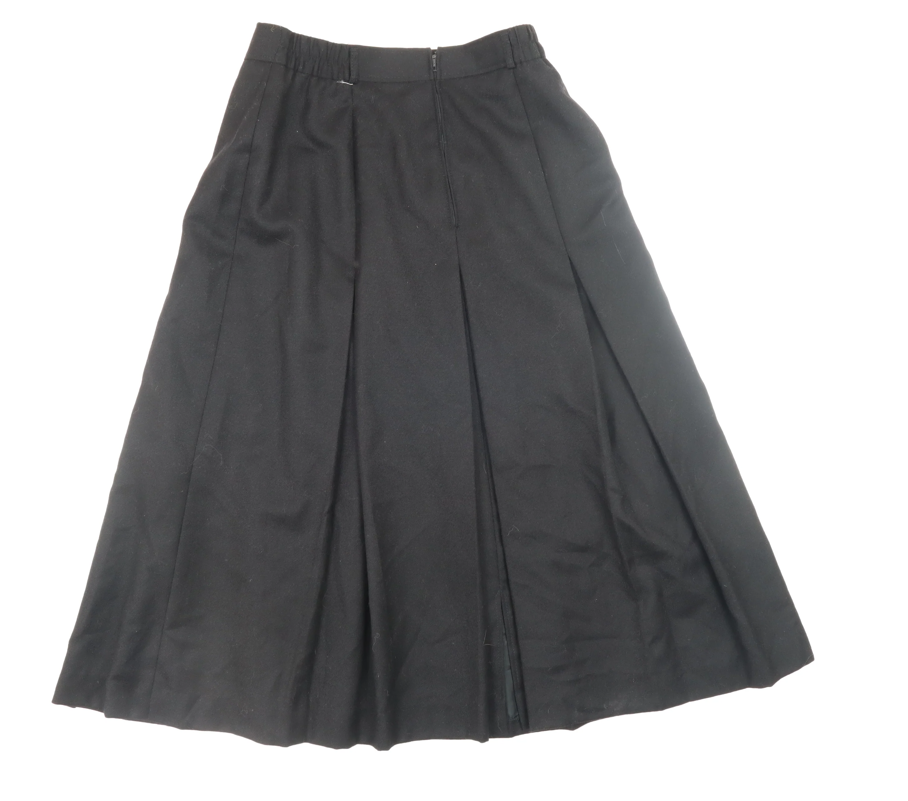 Bianca Womens Black Midi Pleated Lined Formal Skirt Size 10 - Image 3