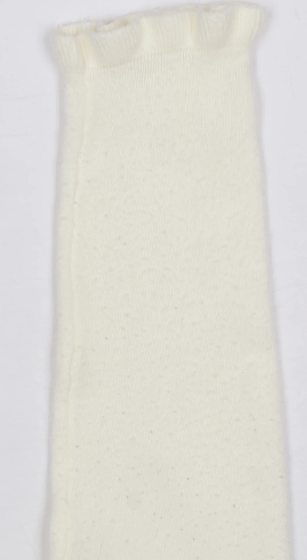 Bm Womens Ivory Ruffle Edge V-Neck Cardigan Size S - Image 6