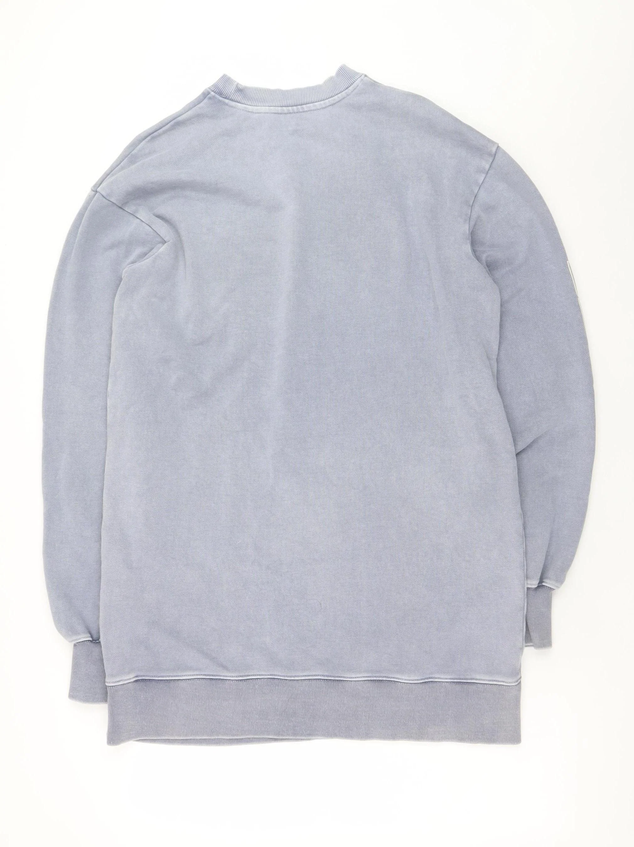 BO+TEE Women Blue XS Sweatshirt Dress Long Sleeve Casual Jersey - Image 3