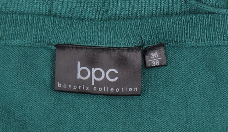 bpc bonprix collection Women Green 10-12 Sequin Star Long Sleeve Sweater Dress - Image 4