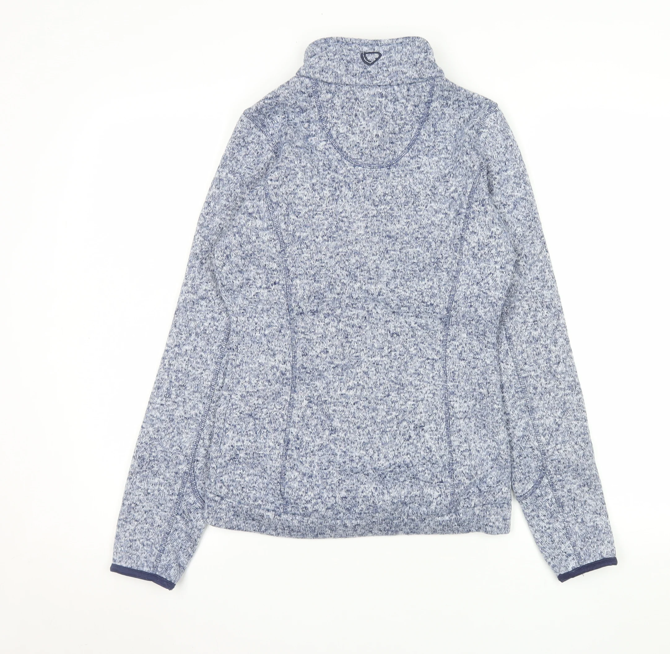 Brasher Women's Blue XS Full Zip Fleece Jacket - Image 3