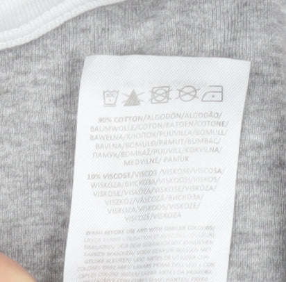 Brave Soul Women's Grey Long Sleeve Sports T-Shirt Size M - Image 5