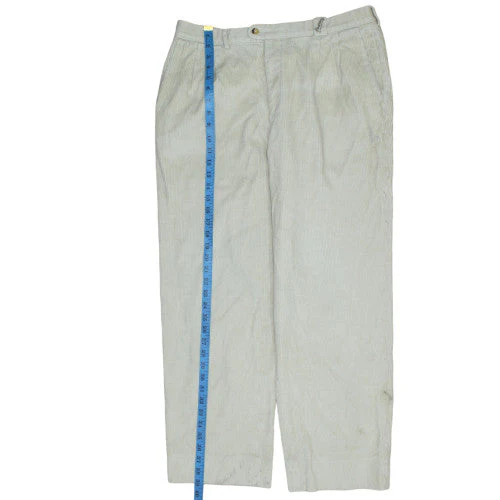 Burberry Men’s Beige Corduroy Chino Trousers Size 46 Regular - Image 3