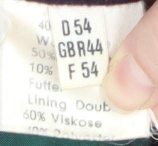 Bush Sportswear Men's Brown Wool Bomber Jacket Size 54 Regular - Image 6